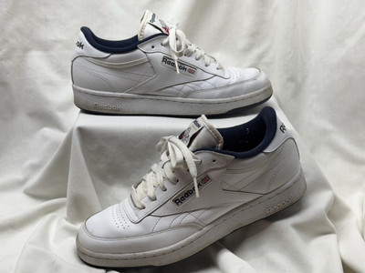 Size 10 - Reebok Club C 85 Vintage Chalk Vector Navy