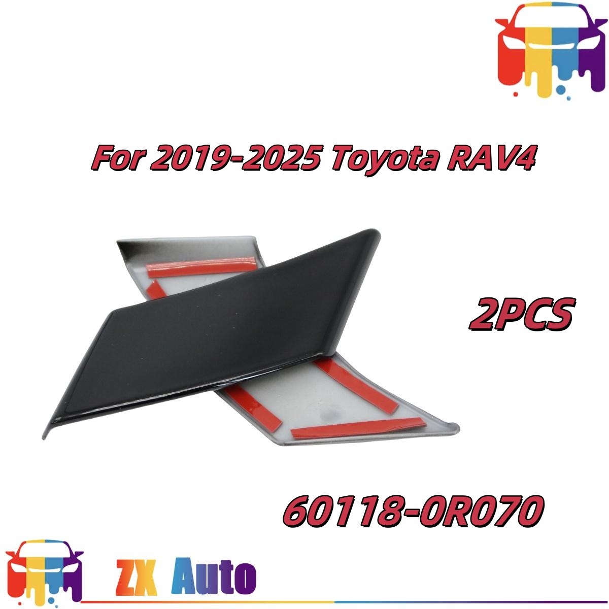 2 × Driver Side A-pillar Trim Panel Cover For 60118-0R070 2019-2023