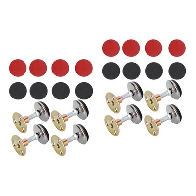  8 Stück Metallbett-Fixierer Anti-Slowhing-Stellglied einstellbarer