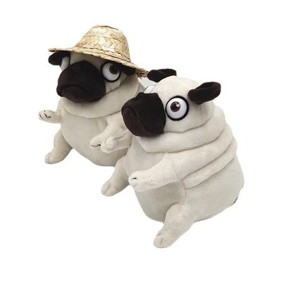 Mops Plüschtier 15 cm Elfe Hund weiches Stofftier Kinder Geschenk