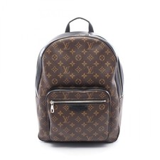 LOUIS VUITTON Josh Zaino Zaino M41530 Monogram macassar Nero Usato Uomo LV