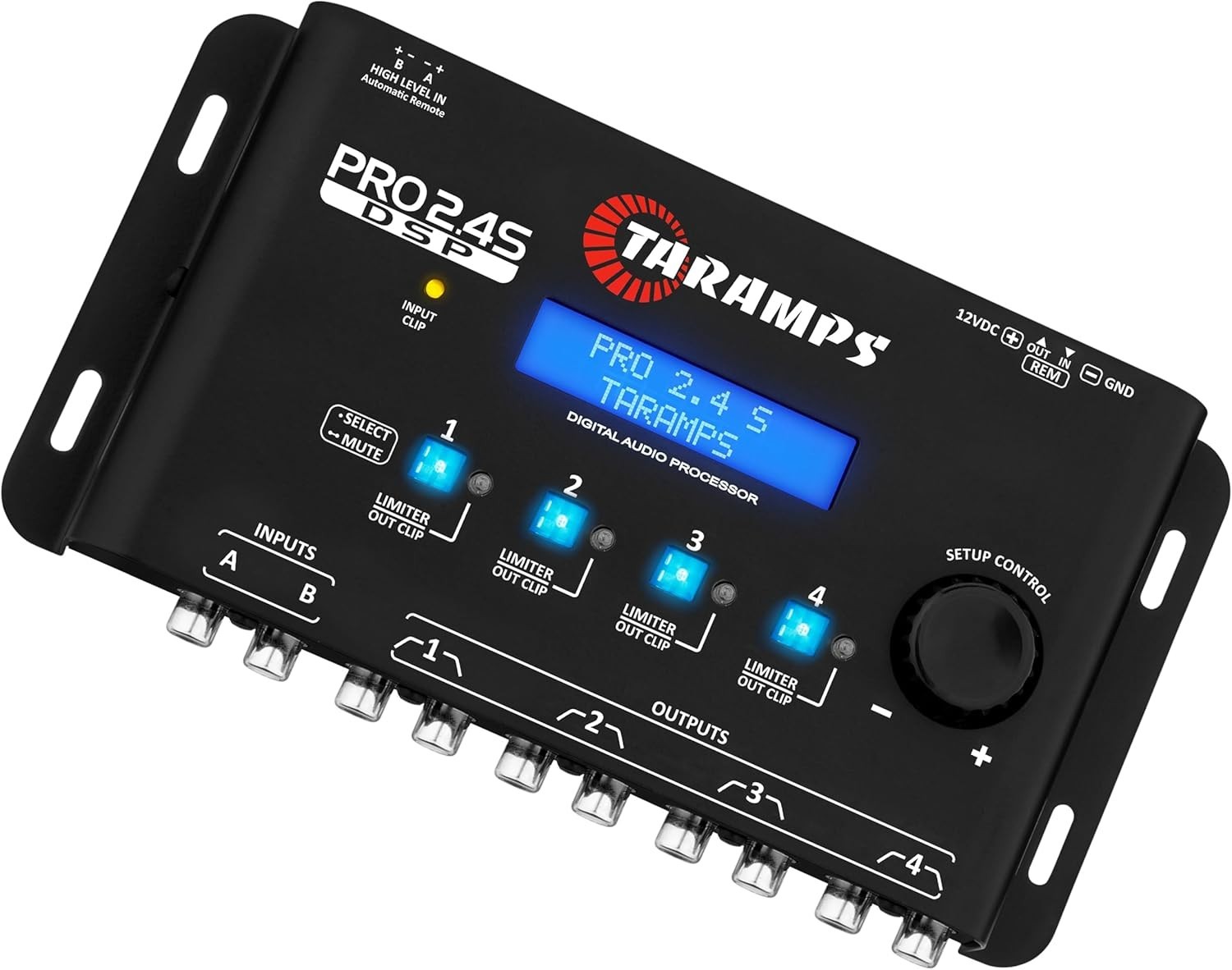 Full DSP Crossover & Equalizer - Pro 2.4S 4-Channel Out