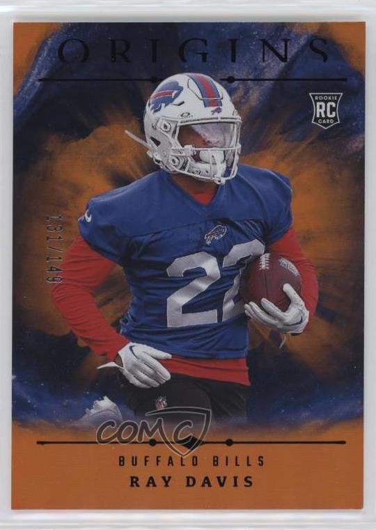 2024 Panini Origins Rookies Holo Orange 131/149 Ray Davis #131 Rookie RC 4m4