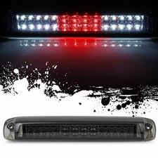 Fits 07 Chevrolet Silverado LED Third 3rd Brake Light Chrome Housing Smoke Lens