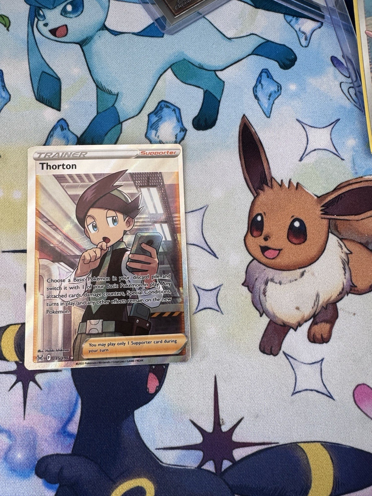 Thorton 195/196 Lost Origin 2022 English Pokémon Card