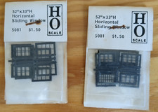 HO scale Grandt  Line # 5081   HORIZONTAL SLIDING WINDOW  52" X 33"
