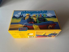 PLAYMOBIL 6714 Fischerbootset 1.2.3 Fische Beiboot Rettungsring Kiste NEU OVP