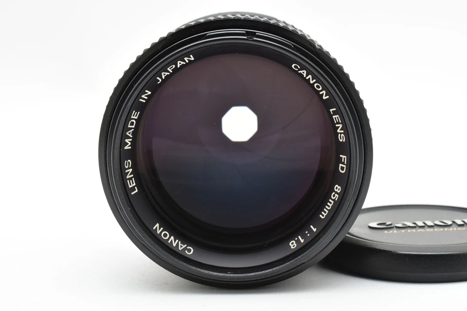 [Exc+5] Canon New FD NFD 85mm f/1.8 MF Portrait Lens from Japan 2624965 - Image 4 of 4