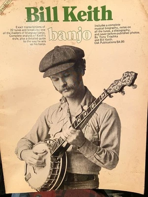 1978 Bill Keith Banjo Book *Pre-Owned w/Wear* BSDS - Photo 1/4