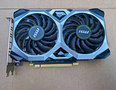 MSI NVIDIA GeForce GTX 1660 6GB Dual Fan PCIe x16 HDMI