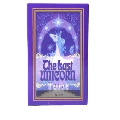 The Last Unicorn Tarot Cards, Playing Game Card, 80s Nostalgia Vintage Cartoon