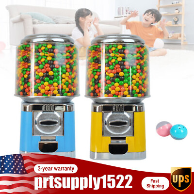 Countertop Treat Dispenser Metal with Keys Bulk Vending Gumball Candy Machine