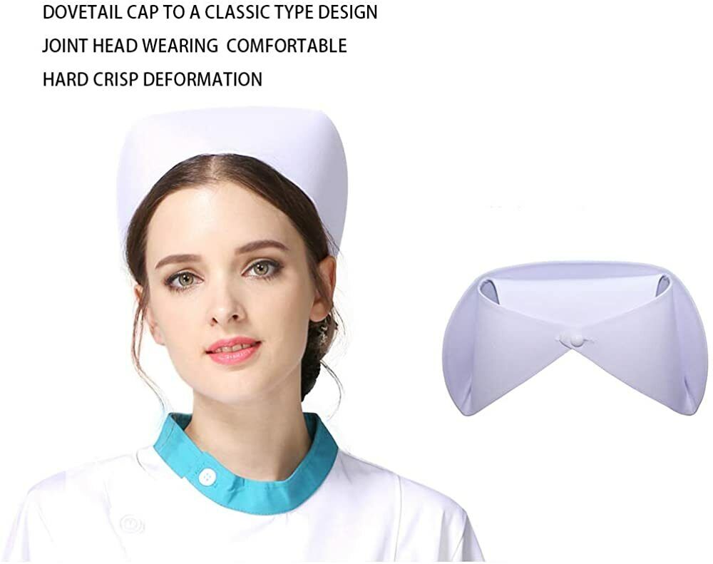 Nurse cap. Medical white hat, nurses hat , #Affiliate, #Medical, #cap, # Nurse, #nurses, #hat #ad