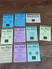 Vintage 1992 Stamp Ordering Forms In-Phil British Philatelic Bureau - Set of 10