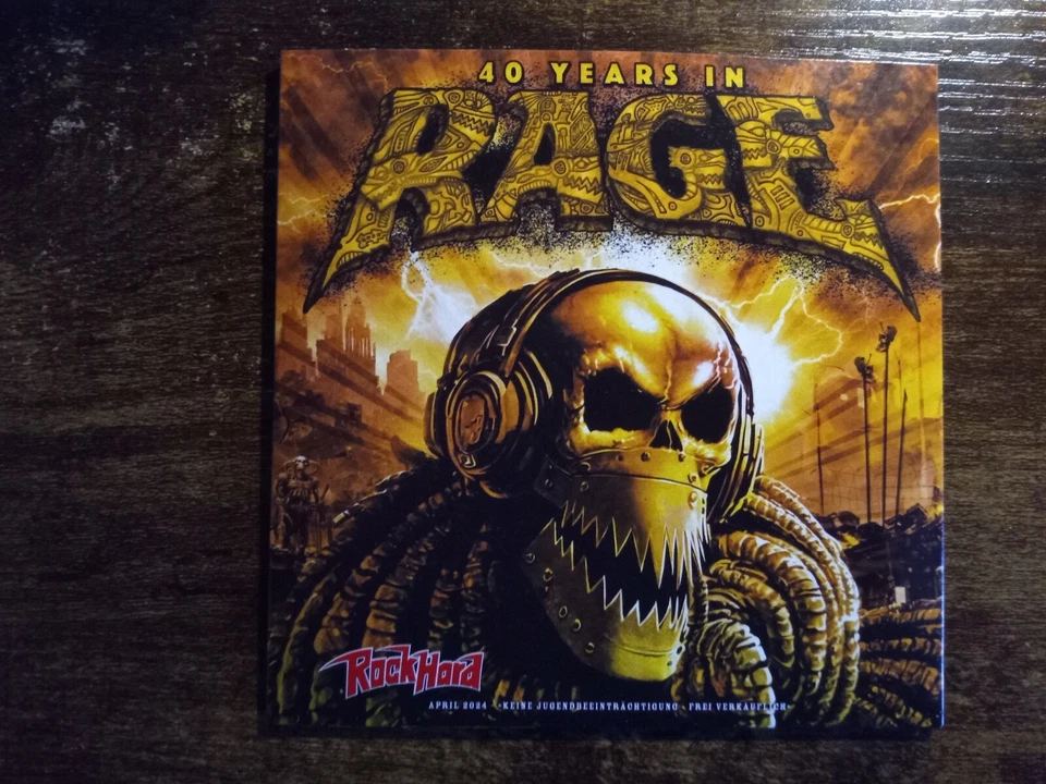 Rage-The Roots Of Our Evil (40 Years In Rage) CD Avenger Running Wild Accept