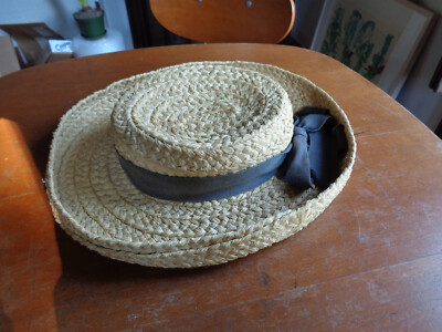 Helen Kaminski Australia Made In Madagascar Woven Hat Helen Kaminski Australia Raffia Hat Made In Madagascar | eBay main image 4