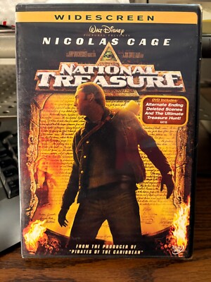 National Treasure Widescreen  (DVD, 2005)