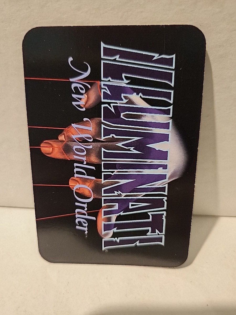 その他 Illuminati New World Order Booster Pack Illuminati Card Game INWO 1995 1 Booster Pack NEW WORLD