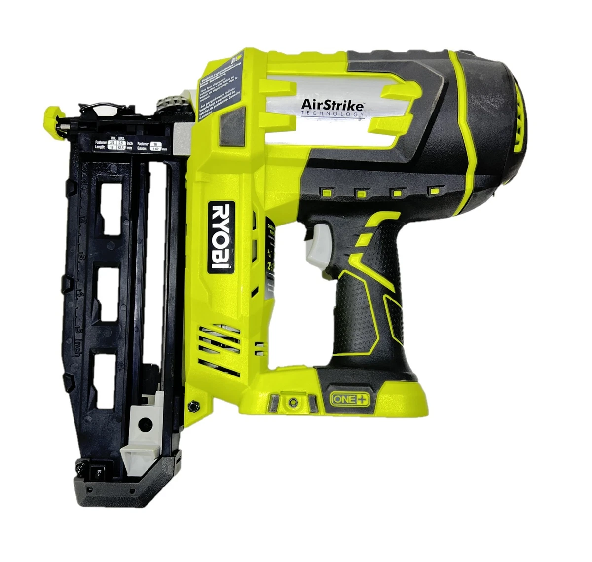 Ryobi 16 gauge finish nailer deals