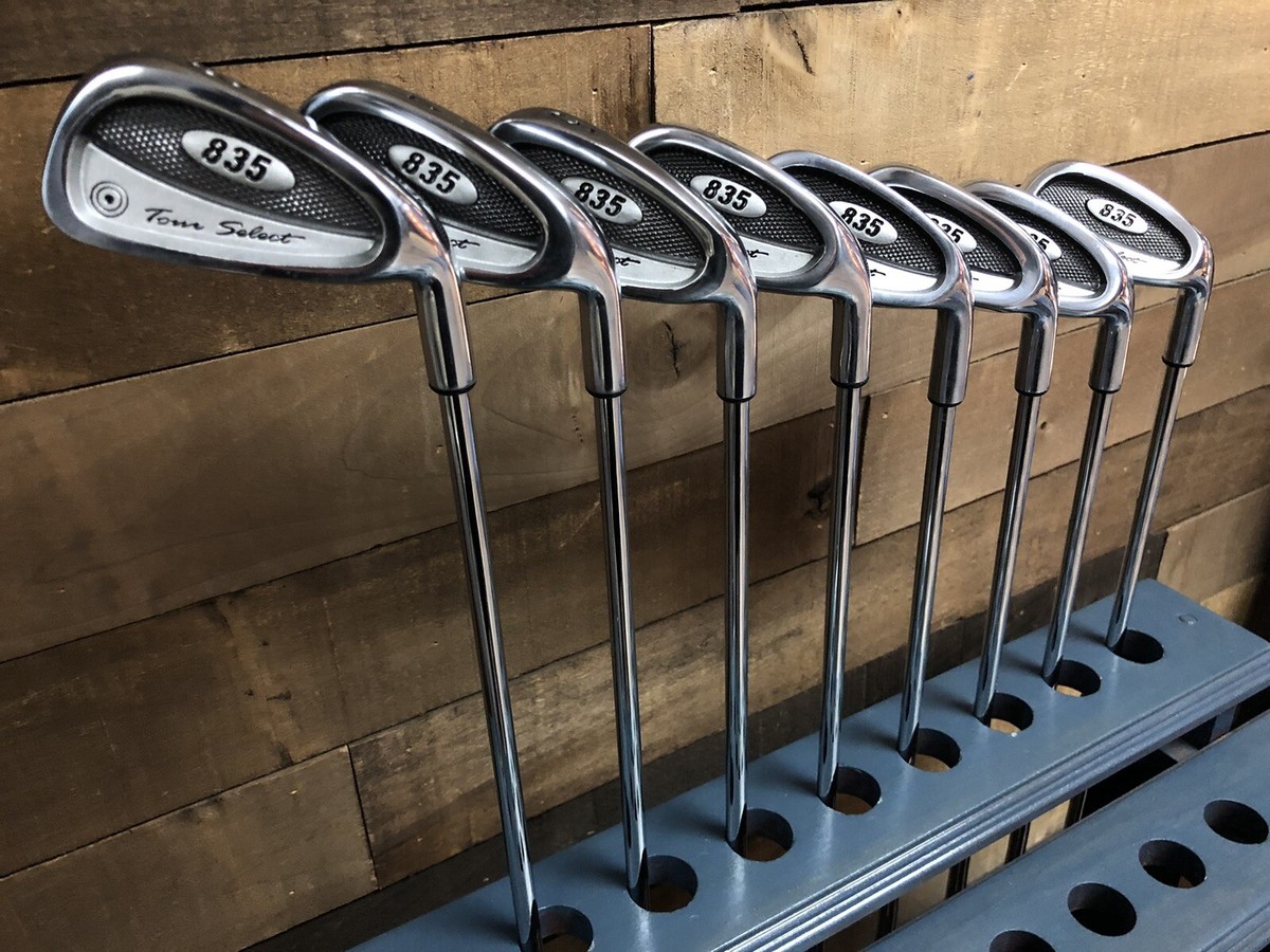 USED RH Men's TOUR Select 835 Irons Set #3-PW Swing Flex Steel