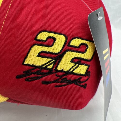 Team Penske Joey Logano #22 Pennzoil Correa Trasera Sombrero NASCAR Gorra de Béisbol NUEVA - Imagen 3 de 9