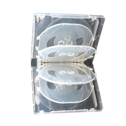 Transparent Standard DVD Case DVD Package Portables DVD Storage Box - Afbeelding 9 van 10