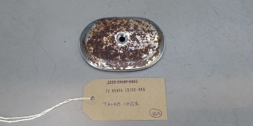 1972 Honda CB350 CB 350 K Twin RHS Nockenwellenlager Gehäuse, Tachoantriebsabdeckung