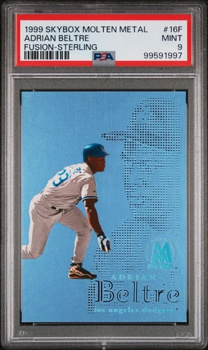 1999 SKYBOX MOLTEN METAL STERLING FUSION 16 ADRIAN BELTRE PSA 9 MINT POP 1 NO 10