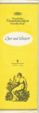 Deutsche Grammophon Gesellschaft Oper und Konzert Schallplatten Katalog 1960