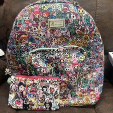 2 Tokidoki Jujube Backpack Flower Anime Cartoon Heart Pocket Unicorn Sephora Bag
