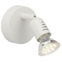 Brilliant Loona Led Wandspot Wand Strahler Lampe Leuchte Verstellbar Weiß GU10