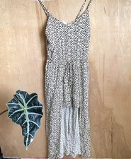 Primark size 10 dress playsuit leopard print festival cocktail party asymmetric