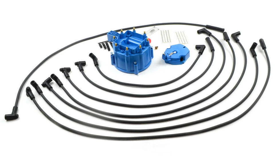 Tapa de distribuidor / Kit de rotor / Kit de cables de bujía - Kit de puesta a punto United Tri-pak Foto 4 de 4