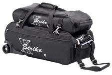 Brand New Xstrike Black 3 ball tote roller with strap & shoe bag ON SALE LIMITED