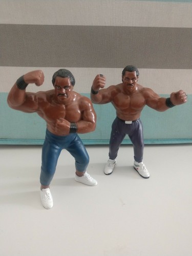 WCW Galoob Classic Doom Tag Team Ron Simmons + But...