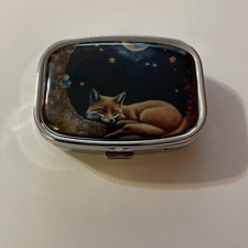 Pill Or Trinket Box Fox