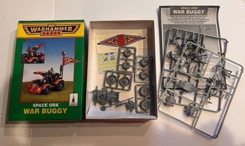 Warhammer 40000 Space Ork War Buggy Model Kit Citadel Miniatures ©1996 Complete - 第 1/13 張圖片