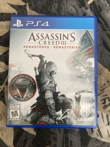 Assassin's Creed III Remastered & Liberation Remastered PS4