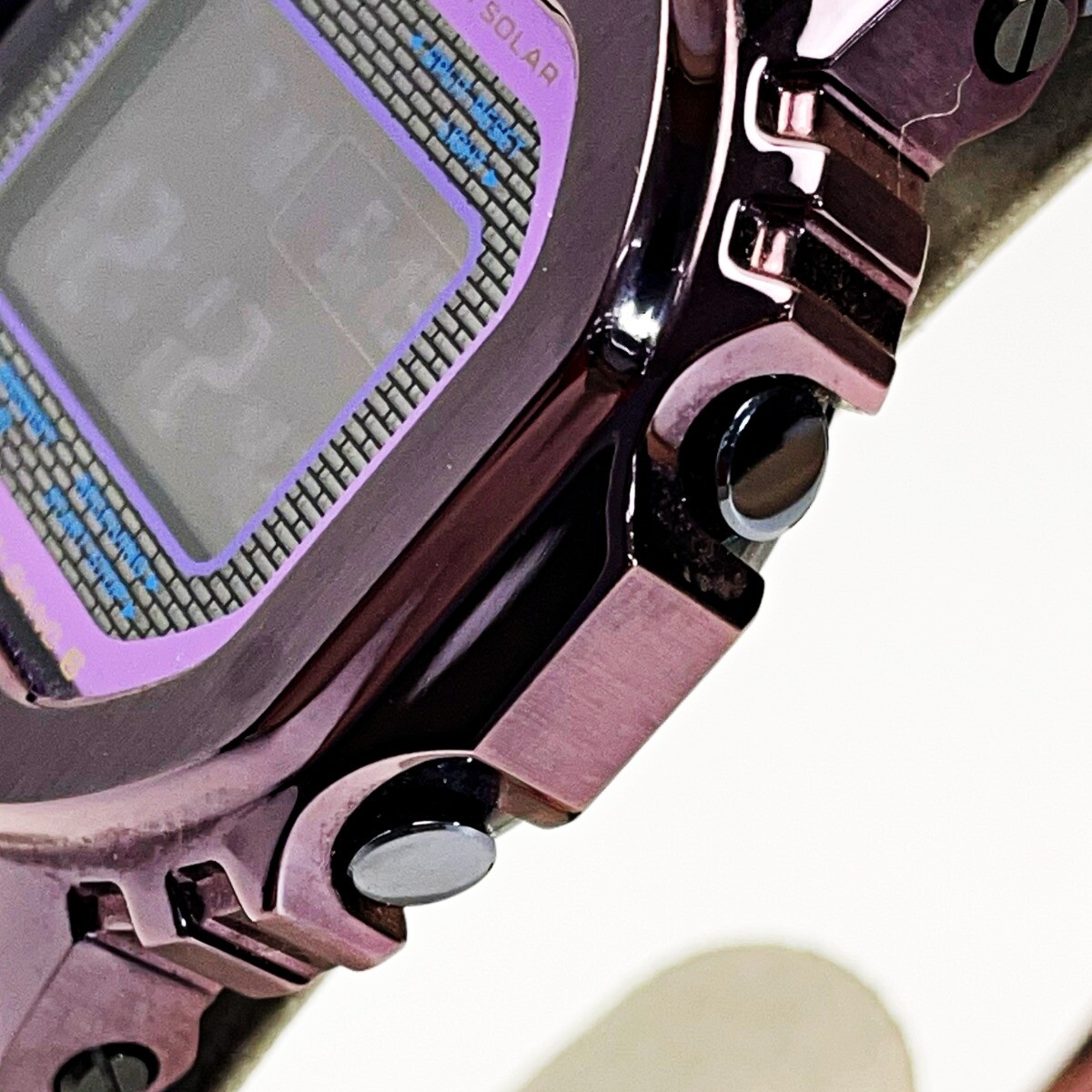 CASIO G-SHOCK Full Metal Square Model GMW-B5000PB-6JF Purple CASIO G-SHOCK Full Metal Square Model GMW-B5000PB-6JF Purple
