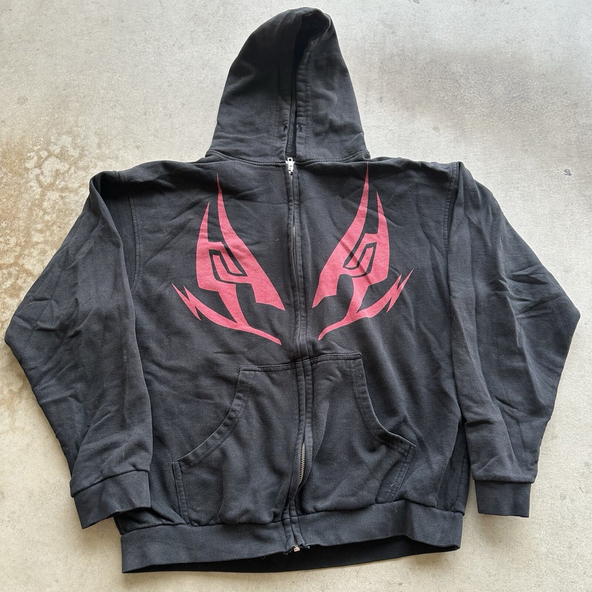 ＨＡＩＪＩ Shonen Jump Bleach Anime Zip up Hoodie Renji Ibarai size L