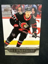 23-24 UD Series 1 Hockey Rookie Debut Dates DD-10 Ridly Greig