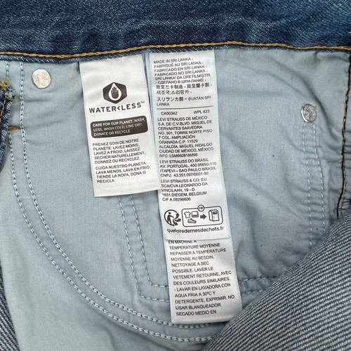 Levi's Premium Women Baggy Dad Performance Cool Jeans Blue NWT - Picture 12 of 15