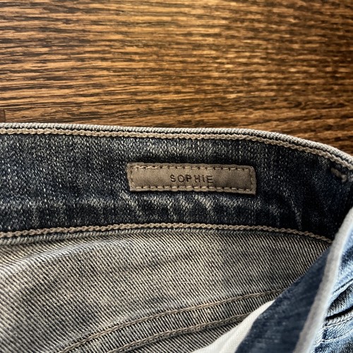 AGOLDE Women's Sophie Slim Stretch Skinny Medium Wash Denim Jeans 27 NEW - Picture 7 of 17