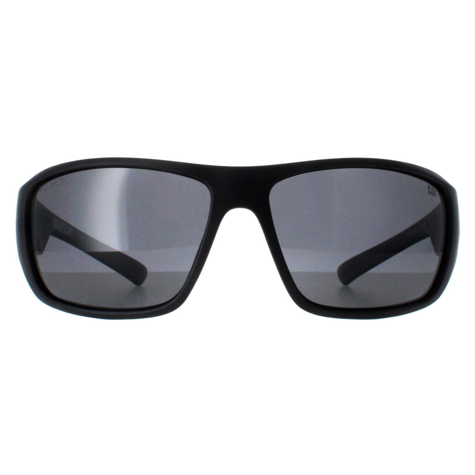 Caterpillar Sunglasses CTS-JACK 104P Matte Black Grey Polarized