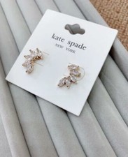 Kate Spade New York Jewellery Pearl Swarovski Cyrstal Earrings