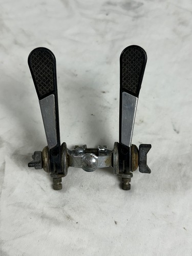 Vintage Simplex Prestige Downtube Shifter Levers Friction France 28.6 Clamp-on - Picture 2 of 6