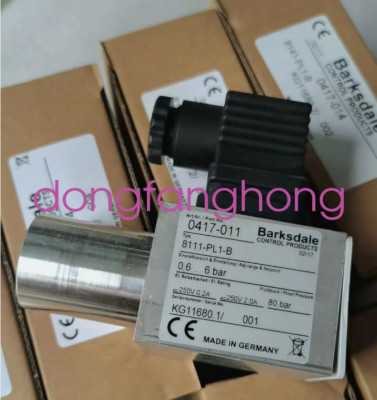 1pcs New Barksdale pressure relay 8111-PL1-B 0417-011 FedEx or DHL or UPS