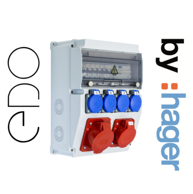 Coffret de chantier EDO ASTAT STANDARD PLUS | Pré-Cablé | IP65 | Hager | eBay