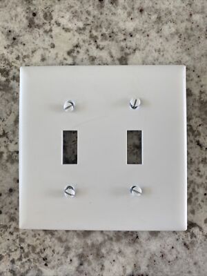 Pass & Seymour Legend Two Gang Electrical Wall Plate