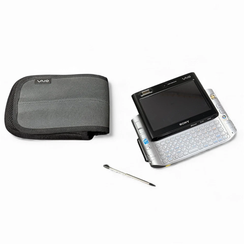 Mini Laptop Sony VAIO PCG-1L1L Serie UX Rara Micro PC Windows Vista VGN De Colección Foto 2 de 4